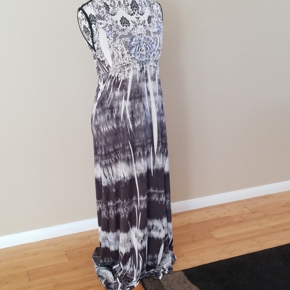 Razor back tank dress